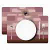 Illustratie - Bloemen - Vlakken - Abstract Placemat vinyl groot -zzsfeer2_Kitchenyeah-website