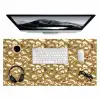 Abstract - Modern - Goud Muismat XXL klein 681 -3d