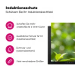 Kolibrie - Bloem - Natuur - Groen Inductie beschermer vinyl 3mm klein -zzzzzzz-lf-ups