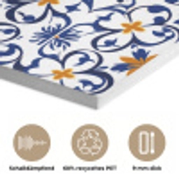 Patroon - Modern - Kleurrijk PET vilt klein 837 -closeup_DE