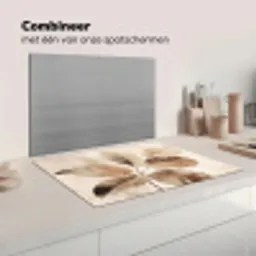 Sepia Bladstilleven Inductie beschermer vinyl 3mm klein -wsfeer7_website