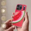 Watermeloen - Rood - Zomers Telefoonhoesje iPhone 17 Pro klein -sfeer3_NL