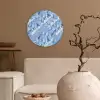Vloeiend - Olie - Verf - Texturen Wandcirkel plexiglas klein 852 -sfeer1
