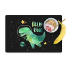 Quotes - 'Hello dino' - Spreuken - Jongens - Kids - Kinderen Placemat vinyl groot -zzzproduct_Kitchenyeah-website