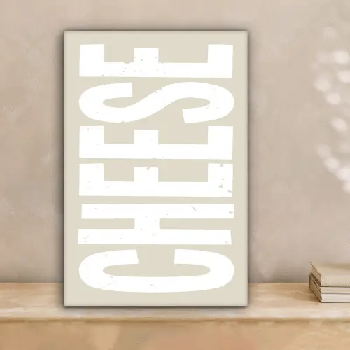 Food - Japandi - Cheese - Decoratie canvas 2cm klein -sfeer1