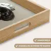 Kokskleding - Zwart - Hondje Dienblad Rechthoek middel -USP_HandgreepNL