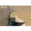 Bananen - Beige - Lijntekening - Minimalistisch Placemat vinyl groot -closeup