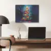 Kerstboom - Kerst - Abstract - Kleurrijk PET vilt klein -sfeer5
