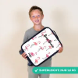 Flamingo feestje Kinderkoffer - Zwart klein -sfeer4_DE