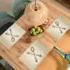 Beige - Vintage - Bestek Placemat vinyl groot -zzsfeer5_Kitchenyeah-website