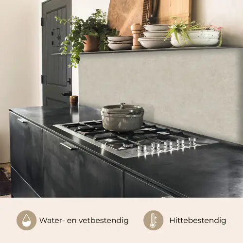 Steen - Beton - Patronen keuken achterwand 2 middel 871 -usp_NL