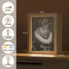 Willem van Oranje - Adriaen Thomasz - Panterprint Light Box met kabel (Tafellamp) klein -USP_NL