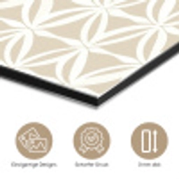 Motief - Modern - Beige aluminium wit klein 46 -closeup_DE