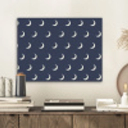 Patroon - Manen - Blauw PET vilt klein 837 -sfeer1