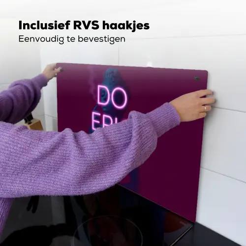 Buste - Neon - LED - Letters Inductie beschemer met haakjes klein -ky-ophangen-nl