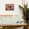 Illustratie - Vogel - Vlakken - Kleurrijk tuinposter los doek klein -sfeer7