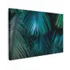 Bladeren - Tropisch - Jungle Tuinposter op houten frame 2 cm dik klein -3d