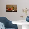 Tomaten - Olijfolie - Stilleven poster papier klein -sfeer3