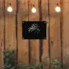 Gipskruid - Bloemetjes - Wit - Minimalistisch tuinposter los doek klein -sfeer1