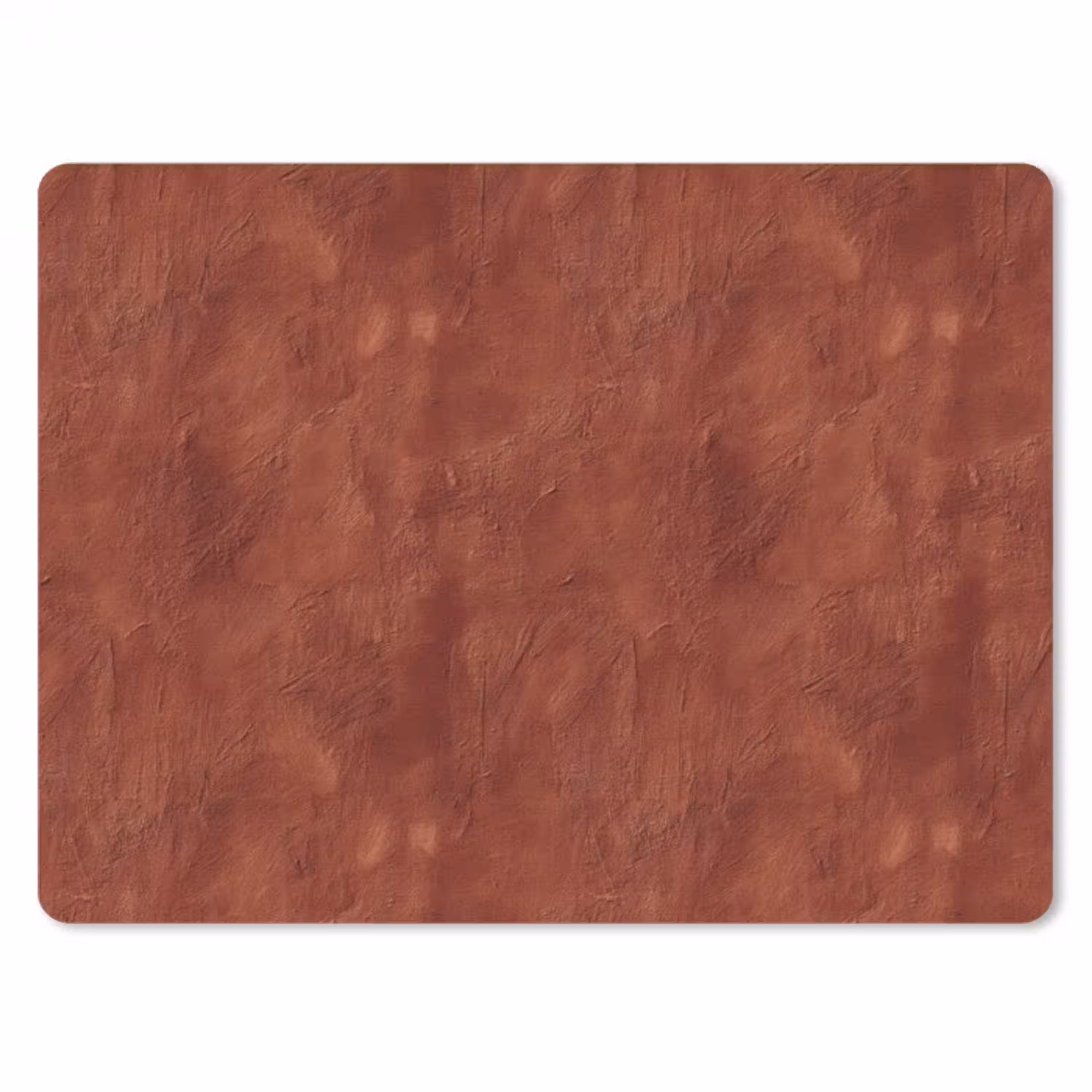 Stucwerk - Textuur  - Terracotta muismat rubber klein 262 -3d