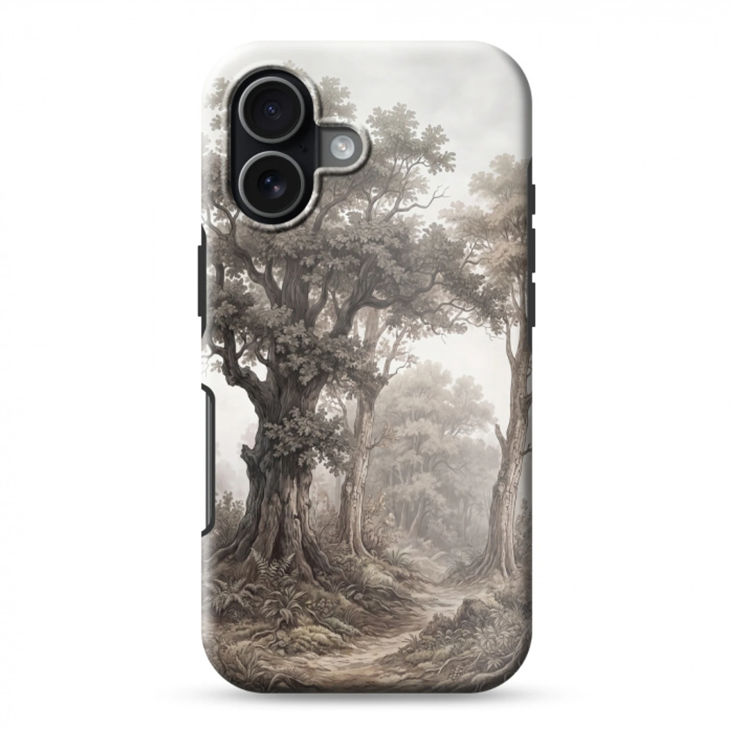 Natuur - Bos - Eik Toughcase MagSafe Apple iPhone 17 klein -3d
