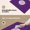 Passievrucht - Zaadjes - Paars - Minimalistisch Inductie beschemer met haakjes klein -ky-schoon-nl