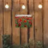 Bloemen - Klaprozen - Natuur - Rood tuinposter los doek klein -sfeer1