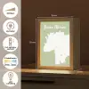 Dino - Triceratops - Dinosaurus - Groen Light Box met kabel (Kinderlampje) klein -USP_NL