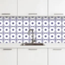Portugal - Patronen - Blauw keuken achterwand 2 middel 871 -3d