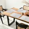 Verwering - Beton - Structuren - Vintage - Industrieel - Grijs Placemat vinyl groot -zzsfeer4_Kitchenyeah-website