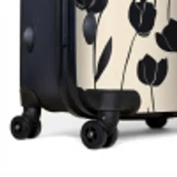 Tulpen - Patroon - Zwart NBS - Large koffer - Volwassenen Unisex groot -product2