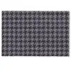 Plaid - Patroon - Ruit - Blauw Deurmat klein 898 -zkaufland3d
