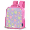 Lovely lila Kinderrugzak - Roze middel -schuin
