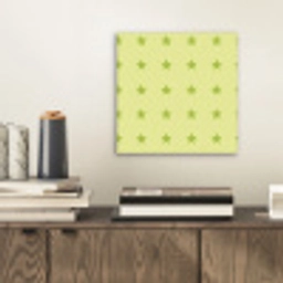 Sterren - Patroon - Groen aluminium wit klein 46 -sfeer1