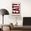Red - Eten - Vintage - Decoratie aluminium wit klein -sfeer5