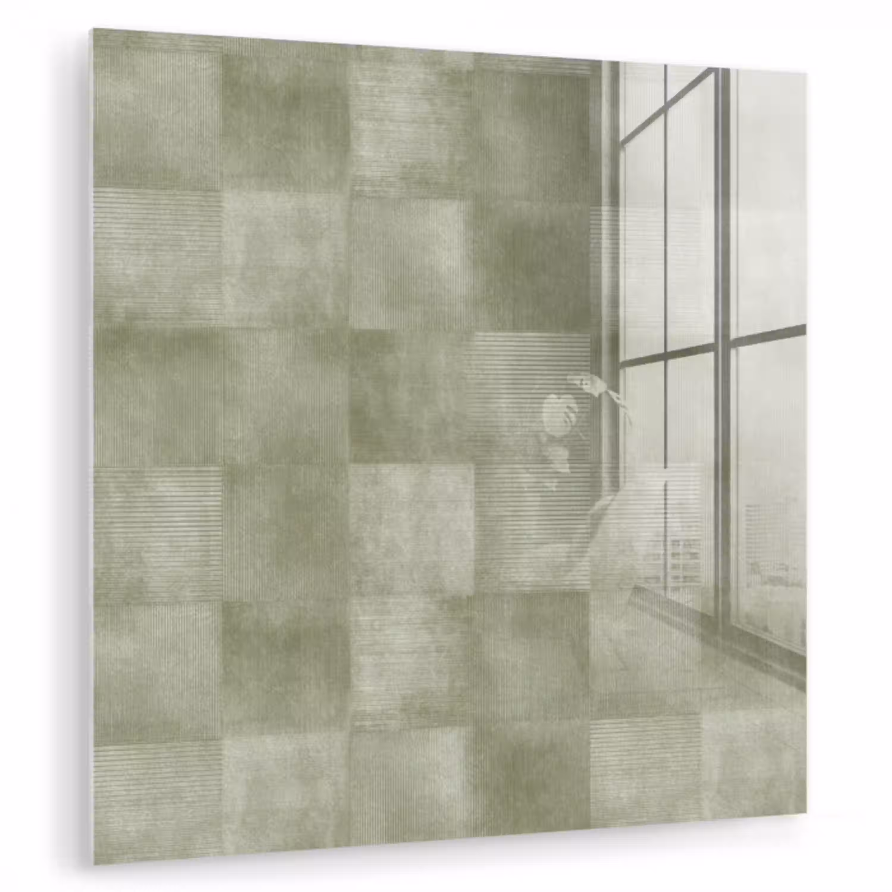 Vlakken - Rustiek - Groen plexiglas 5mm klein 11 -zzzproduct_nieuw