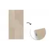 Parallelle lijnen - Lichte textuur - Beige fotobehang vinyl groot -3d