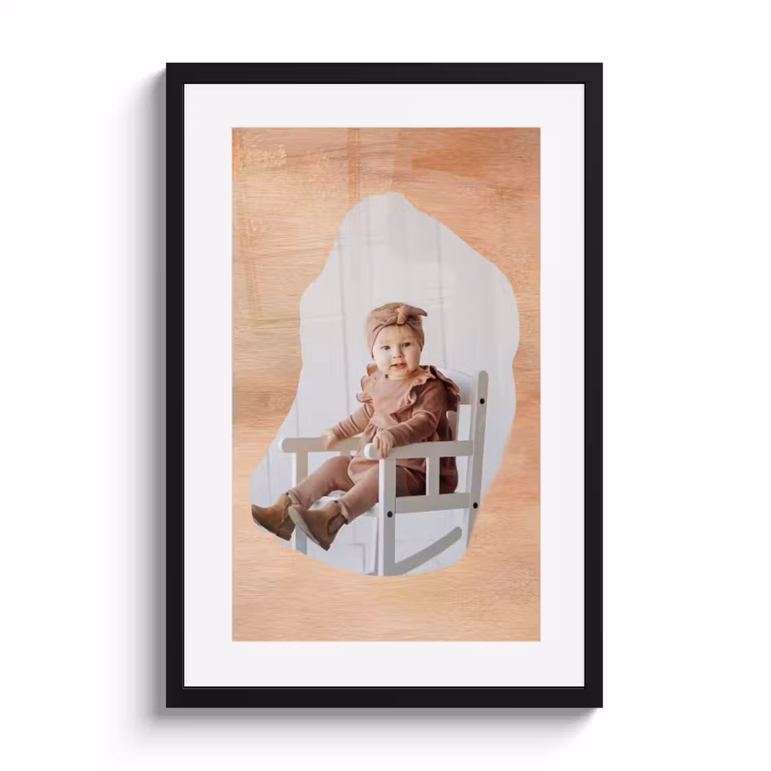Foto in lijst - Abstracte vorm