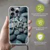Zeesterren - Stenen - Wit Hoesje iPhone 16 Pro Max met koord klein -sfeer2_NL