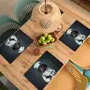 Hond - Garde - Kok Placemat vinyl groot -zzsfeer5_Kitchenyeah-website