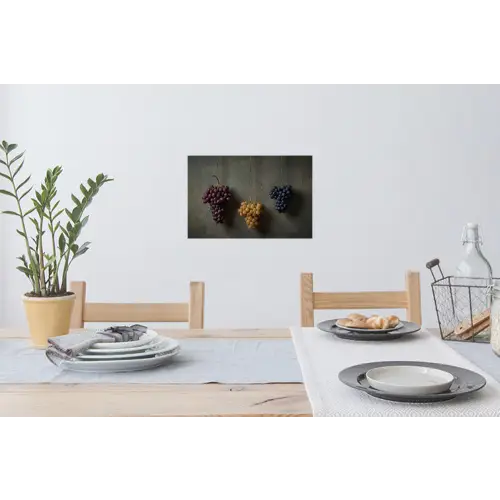Druiven - Kleurrijk - Muur Muursticker klein -eettafel