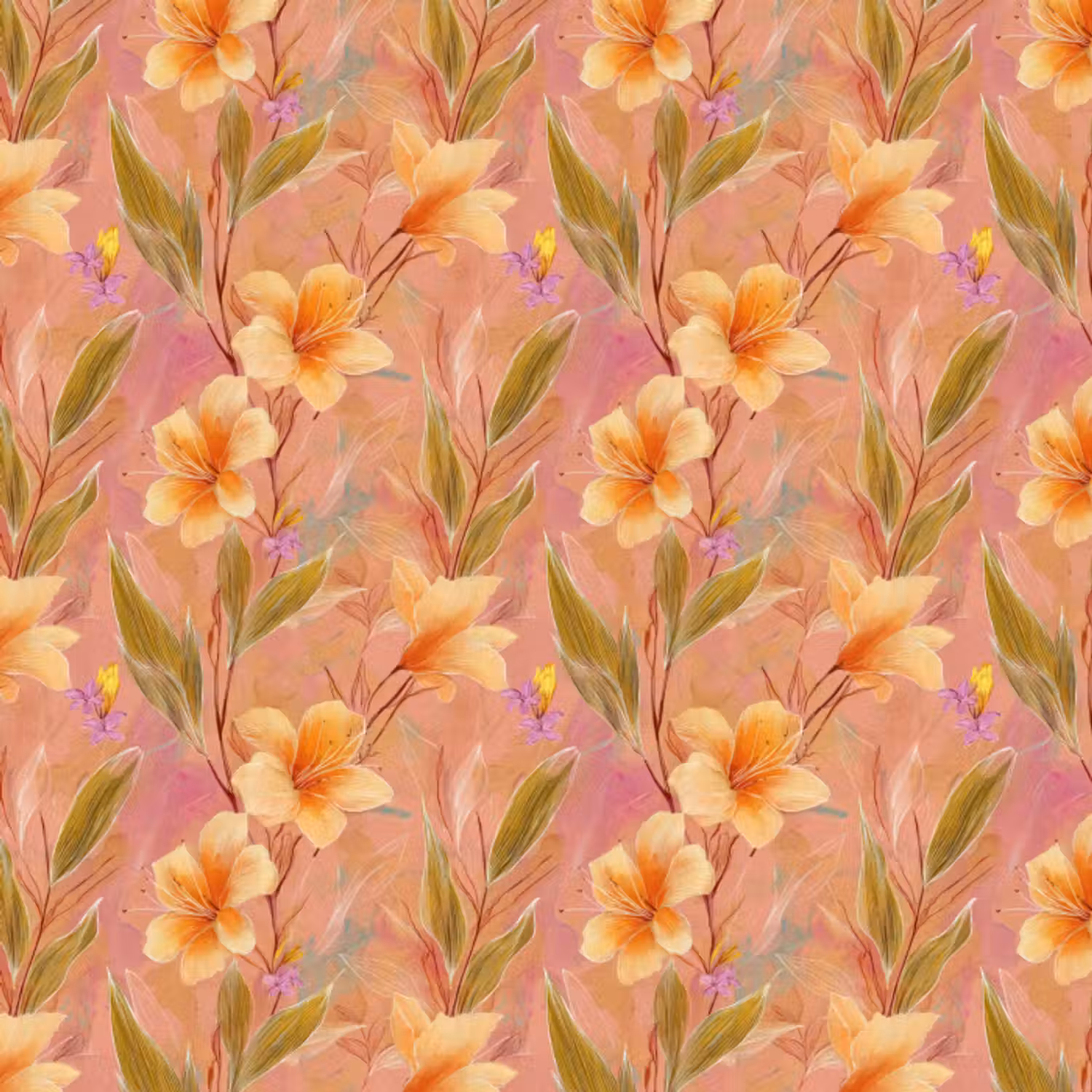 Behang - Botanisch - Bloemen - Kleurrijk