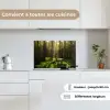 Bomen - Bos - Mos - Planten - Zon - Natuur keuken achterwand spatscherm klein -sfeer4_FR