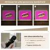 Hotdog - Roze - Retro Light Box met batterij (Wandlamp) middel -USP_dimbaarNL