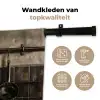 Keukengerei - Rustiek - Tegels - Kruiden Wandkleed katoen klein -sfeer2
