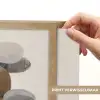 Ovaal - Kleurvlakken - Penseelstreken Light Box met batterij (Wandlamp) middel -USP_websiteprintNL