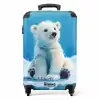IJsbrand ijsbeer NBS - Handbagage koffer - Unisex middel -productfoto_recht