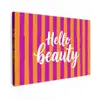 Modern - Hello - Oranje canvas 2cm klein -z3d