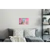 Roze - Buiten - Verf Muursticker klein -slaapkamer