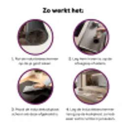 Bloesem - Takken - Schilderij - Beige - Serene Inductie beschermer vinyl 3mm middel -zzzzzzz-cc-werking